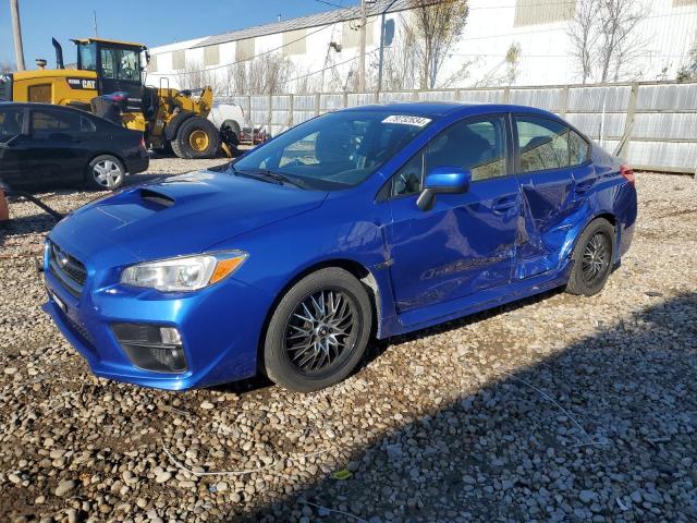 SUBARU WRX 2015 blue  gas JF1VA1A63F9812530 photo #1