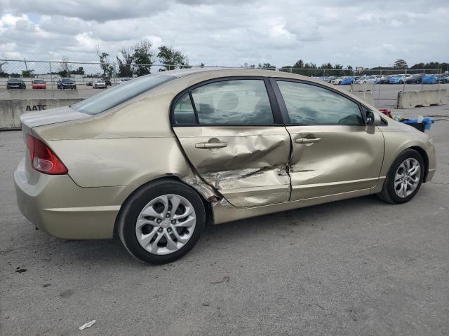 HONDA CIVIC LX 2007 beige  gas 1HGFA16587L092310 photo #4