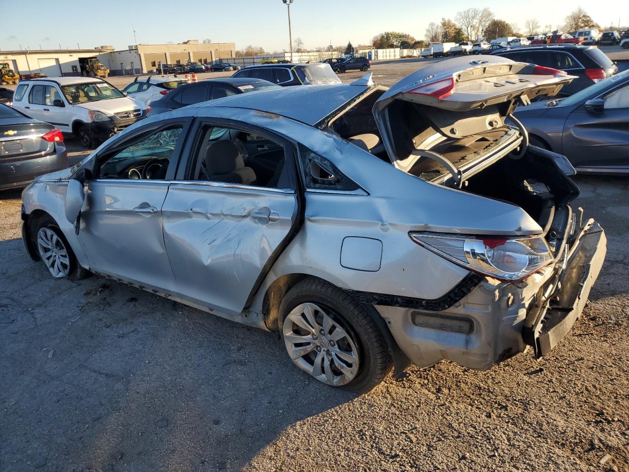 Lot #3024176842 2011 HYUNDAI SONATA GLS