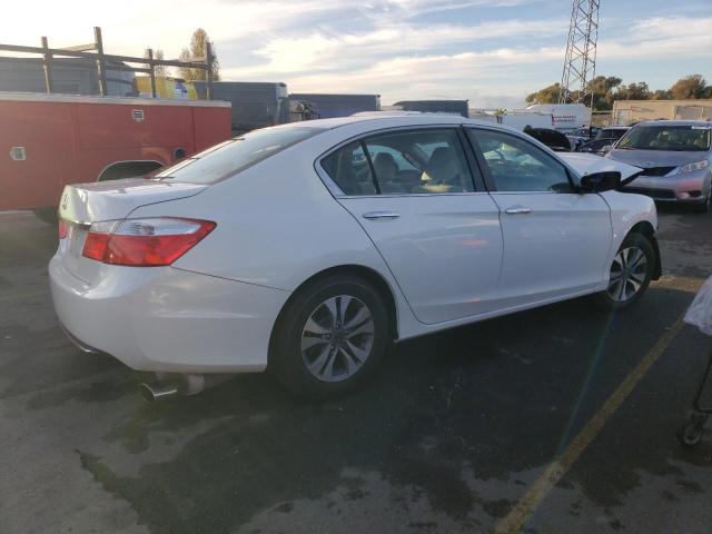 HONDA ACCORD LX 2015 white  gas 1HGCR2F30FA146435 photo #4