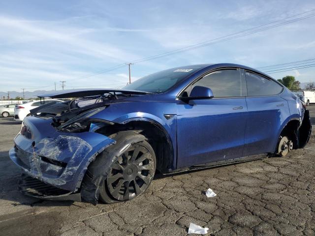 TESLA MODEL Y 2023 blue  electric 7SAYGDEE4PA026882 photo #1