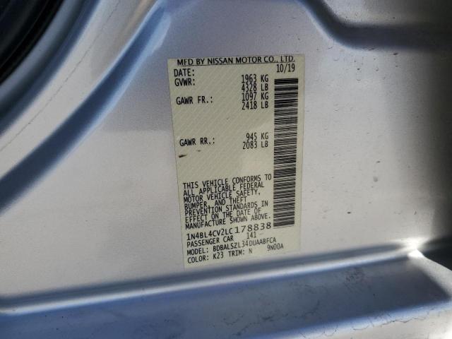 2020 NISSAN ALTIMA SR - 1N4BL4CV2LC178838