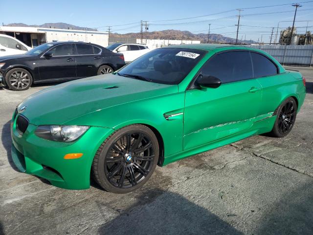 BMW M3 2012 green  gas WBSDX9C5XCE784907 photo #1