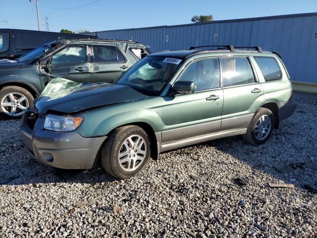 SUBARU FORESTER 2 2006 green  gas JF1SG67616H748063 photo #1