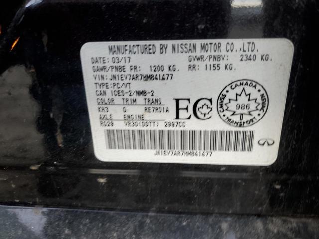 2017 INFINITI Q50 PREMIU - JN1EV7AR7HM841477