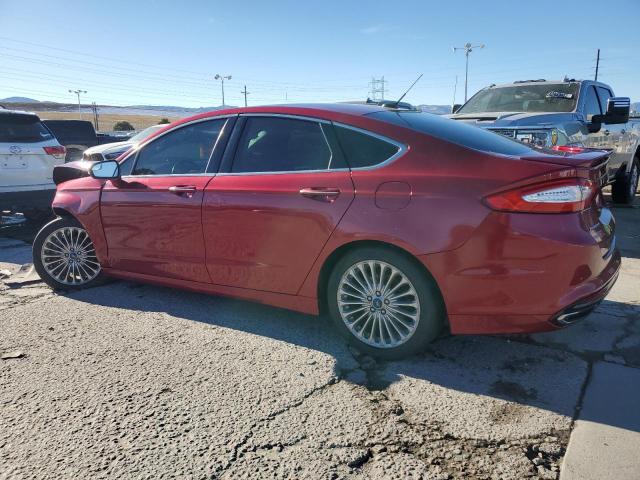 FORD FUSION TIT 2016 red  gas 3FA6P0K96GR178254 photo #3