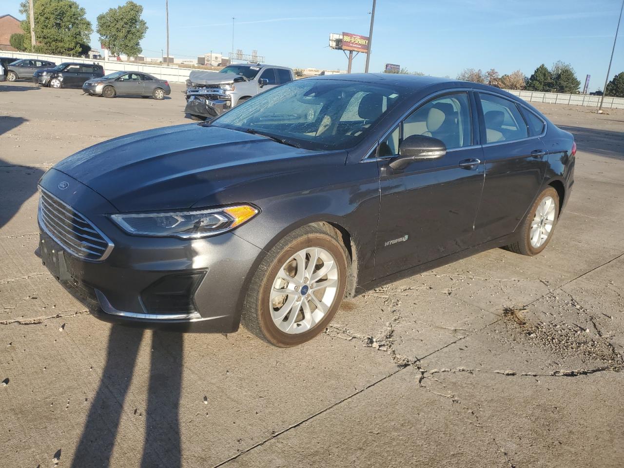 Lot #2953211907 2019 FORD FUSION SEL