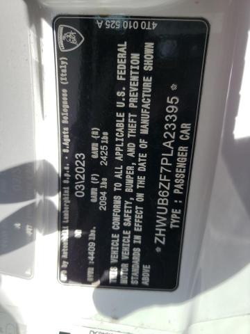 2023 LAMBORGHINI HURACAN TE - ZHWUB6ZF7PLA23395