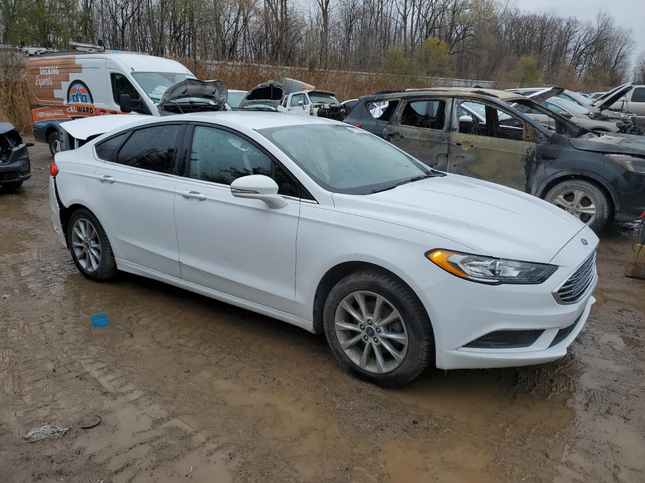 Lot #3033126989 2017 FORD FUSION SE