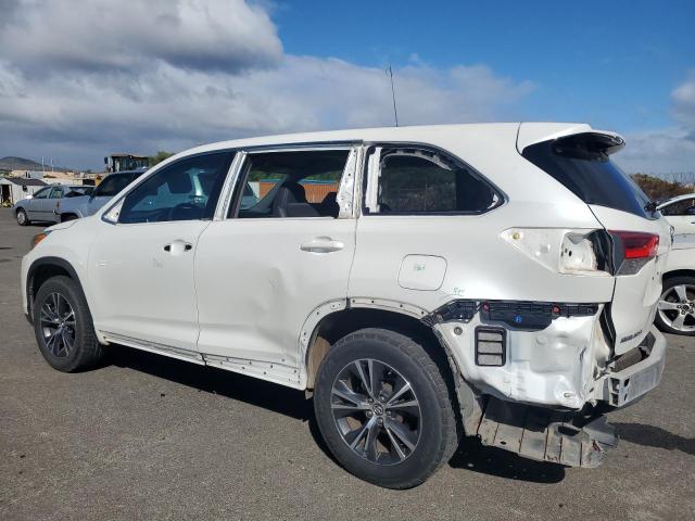 TOYOTA HIGHLANDER 2017 white  gas 5TDZZRFH5HS196590 photo #3