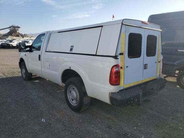FORD F250 SUPER 2013 white  gas 1FTBF2A66DEB81765 photo #3