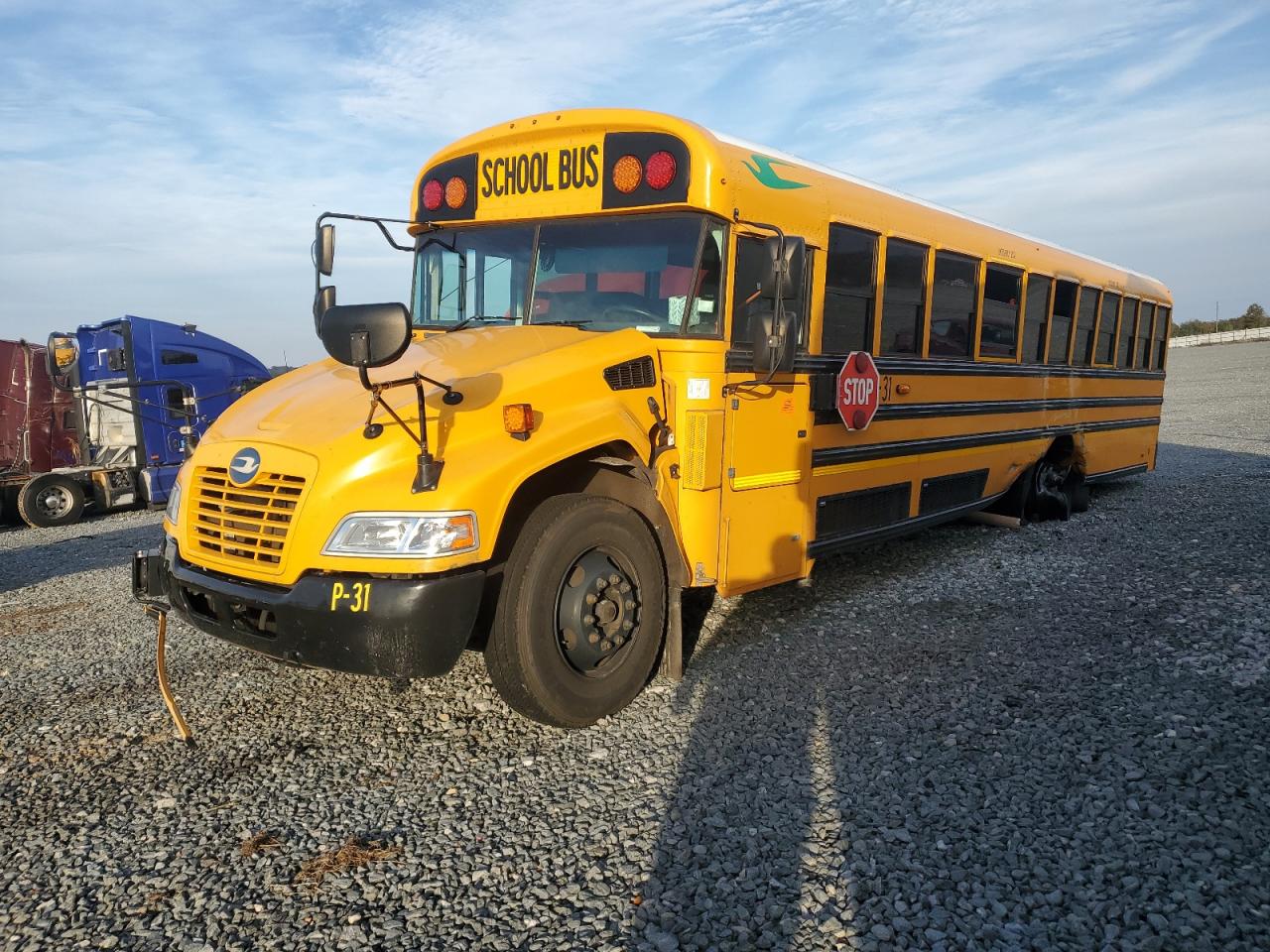 Lot #3034403153 2022 BLUE BIRD SCHOOL BUS