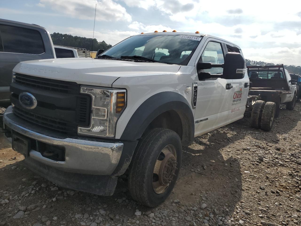 Lot #3009114454 2019 FORD F550 SUPER