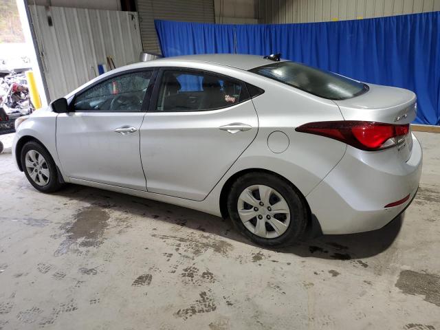 HYUNDAI ELANTRA SE 2016 silver sedan 4d gas 5NPDH4AE6GH665381 photo #3