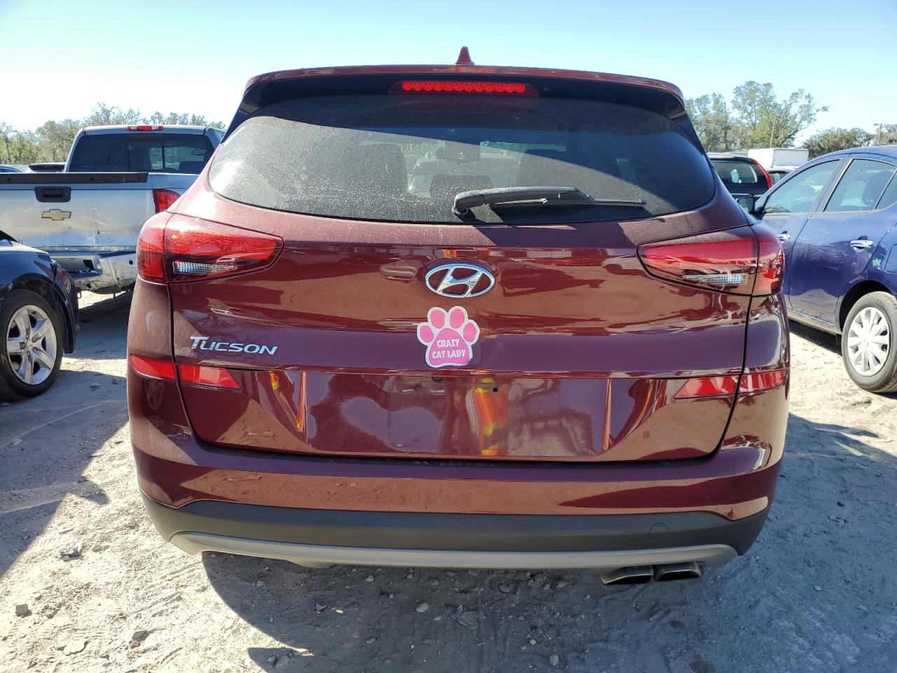 Lot #3030644109 2019 HYUNDAI TUCSON LIM