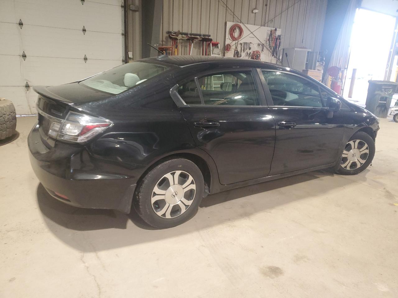 Lot #3033299867 2014 HONDA CIVIC HYBR