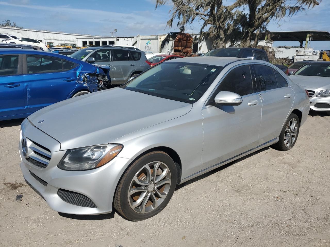 Lot #2986717242 2015 MERCEDES-BENZ C 300