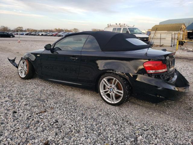 BMW 135 I 2013 black converti gas WBAUN7C53DVM27505 photo #3