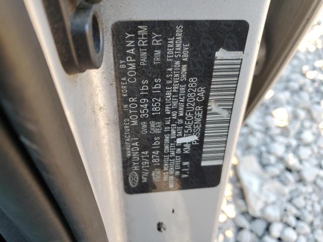 2015 HYUNDAI ACCENT GS KMHCT5AE0FU208288
