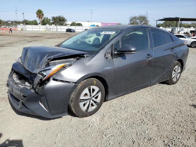 TOYOTA PRIUS 2016 gray  hybrid engine JTDKARFUXG3004098 photo #1