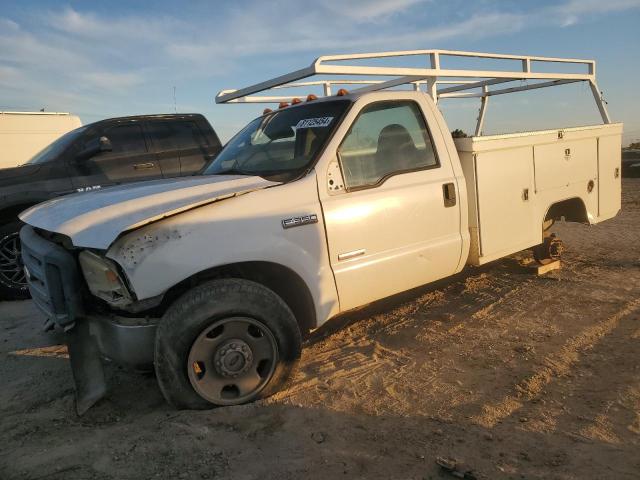 FORD F350 SRW S 2006 white  diesel 1FDWF34P66EB15145 photo #1