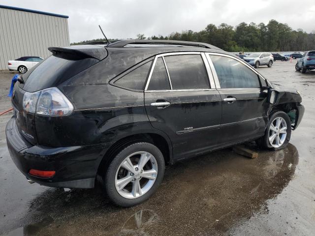 LEXUS RX 400H 2008 black  hybrid engine JTJGW31UX82009687 photo #4