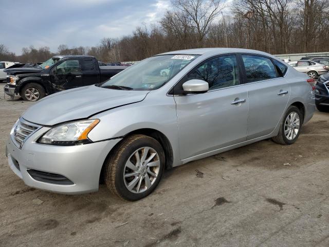 NISSAN SENTRA S 2014 silver  gas 1N4AB7AP2EN850358 photo #1