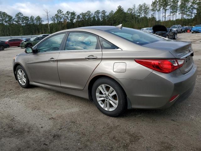 HYUNDAI SONATA GLS 2014 tan  gas 5NPEB4AC2EH907455 photo #3