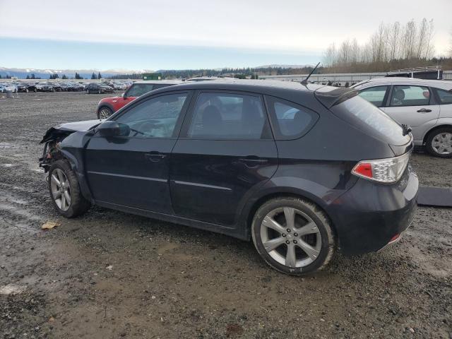 SUBARU IMPREZA OU 2008 black  gas JF1GH63658G837913 photo #3