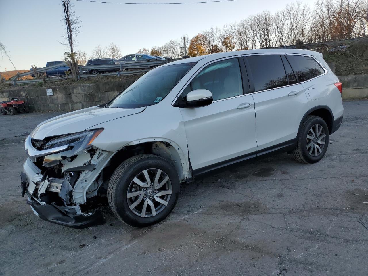 Lot #2991611994 2021 HONDA PILOT EXL