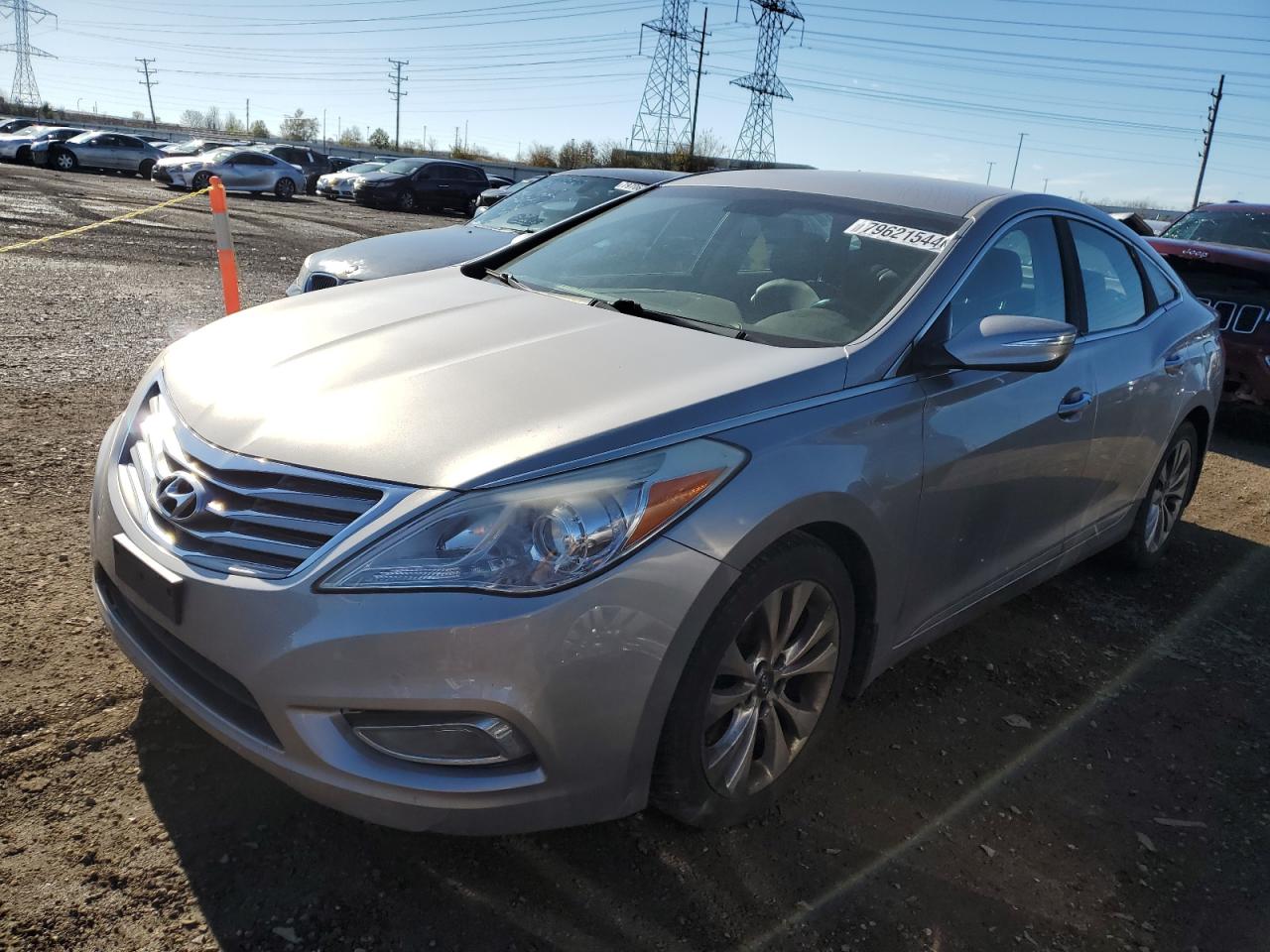 Lot #2990816314 2012 HYUNDAI AZERA GLS