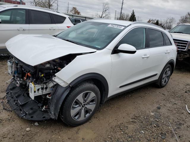 KIA NIRO LX 2021 white  hybrid engine KNDCB3LC1M5471484 photo #1