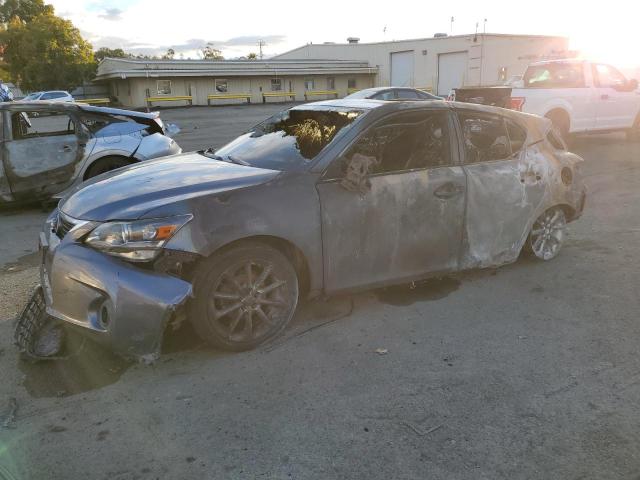 LEXUS CT 200 2013 gray  hybrid engine JTHKD5BH7D2167817 photo #1