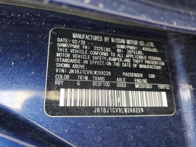 2020 NISSAN ROGUE SPOR - JN1BJ1CV9LW268228