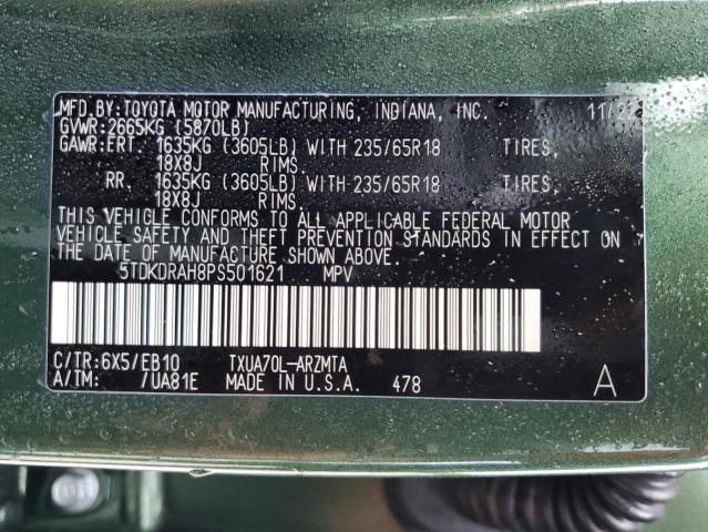 2023 TOYOTA HIGHLANDER - 5TDKDRAH8PS501621