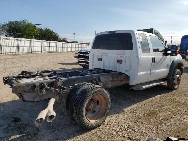 FORD F450 SUPER 2015 white chassis diesel 1FD9X4GTXFEB25802 photo #4