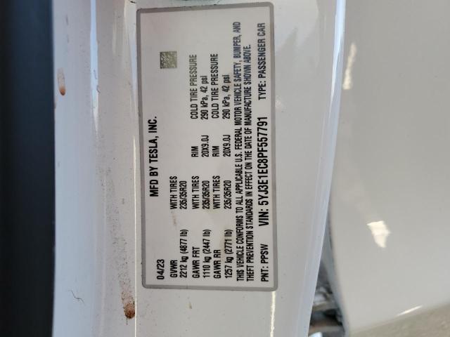 2023 TESLA MODEL 3 - 5YJ3E1EC8PF557791