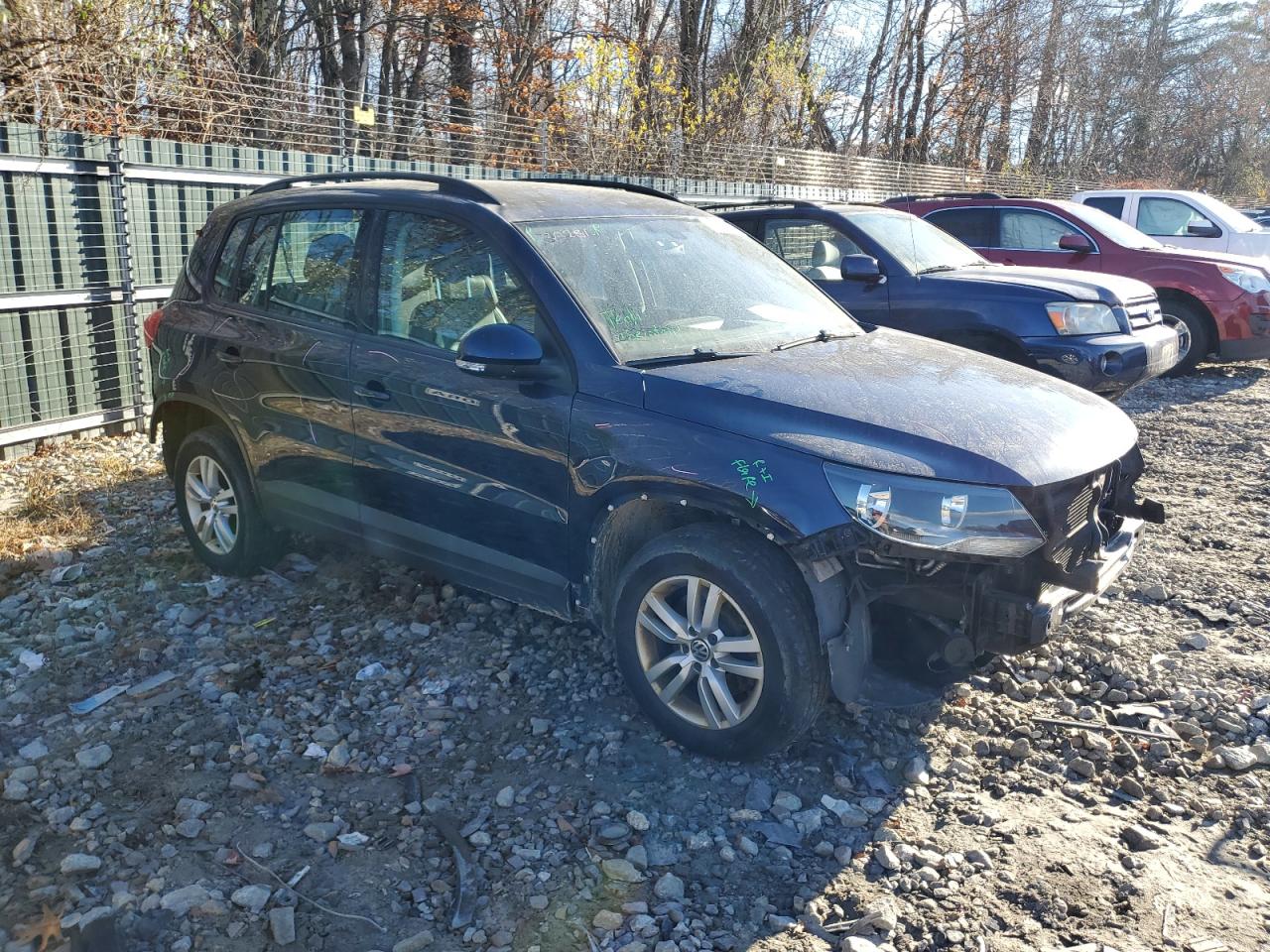 Lot #2986817331 2016 VOLKSWAGEN TIGUAN S