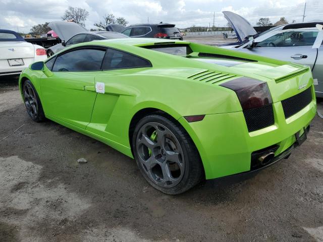 LAMBORGHINI GALLARDO 2005 green  gas ZHWGU11S35LA02379 photo #3