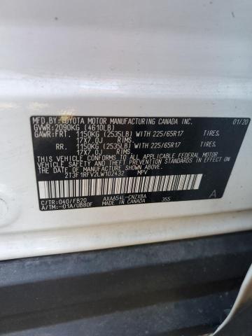 2020 TOYOTA RAV4 LE - 2T3F1RFV2LW102432