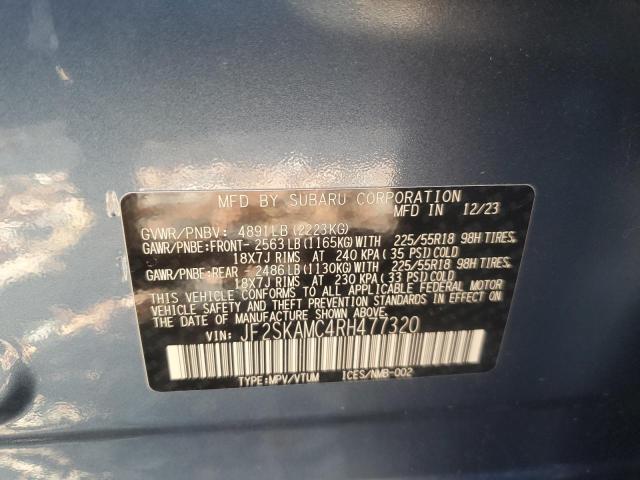 2024 SUBARU FORESTER T - JF2SKAMC4RH477320