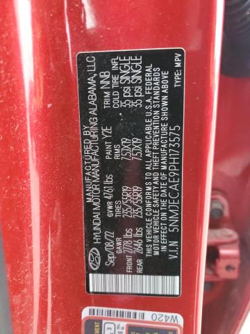 2023 HYUNDAI TUCSON LIM - 5NMJECAE9PH173575