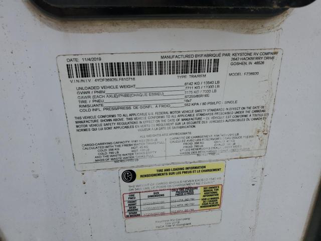 2020 KYRV TRAILER #3088072365