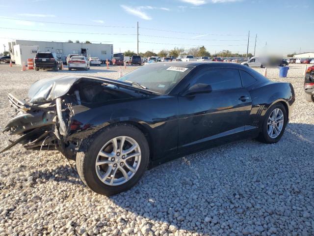 CHEVROLET CAMARO LS 2015 black coupe gas 2G1FB1E31F9155788 photo #1