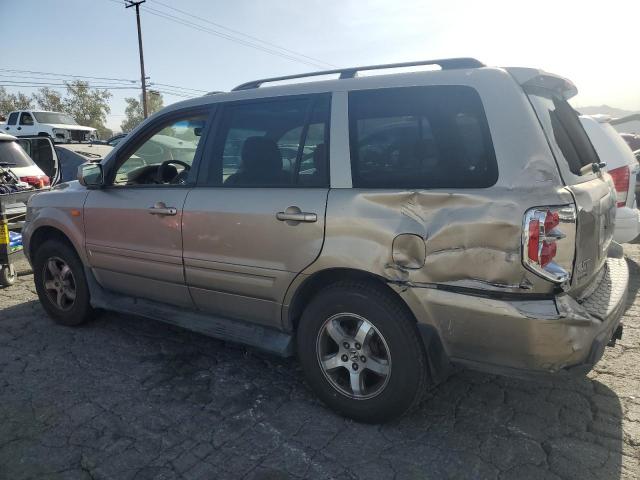 HONDA PILOT EXL 2007 gray  gas 5FNYF28667B000439 photo #3