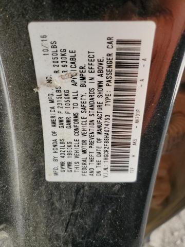 2017 HONDA ACCORD EXL - 1HGCR2F86HA074753