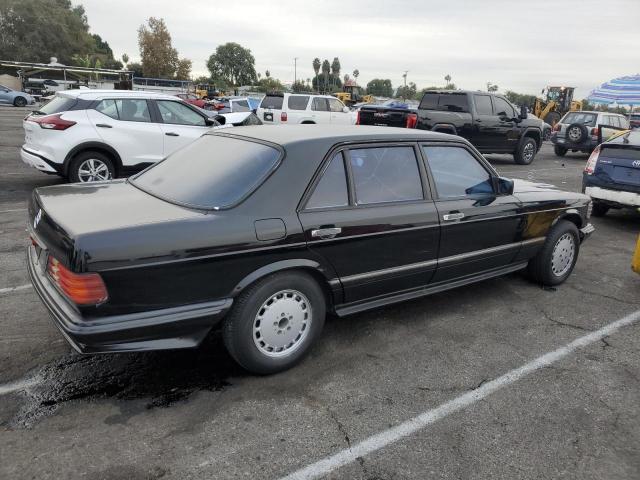 MERCEDES-BENZ 420 SEL 1991 black sedan 4d gas WDBCA35E5MA601810 photo #4