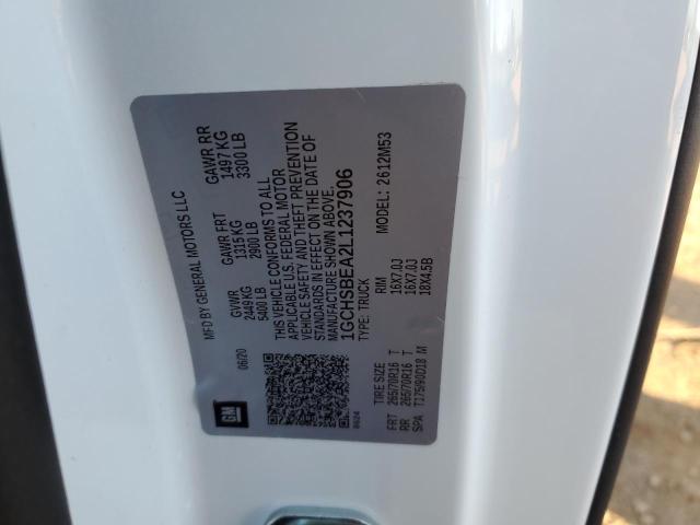 2020 CHEVROLET COLORADO - 1GCHSBEA2L1237906