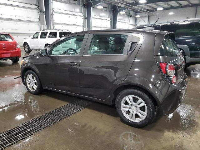 CHEVROLET SONIC LT 2015 brown  gas 1G1JC6SH6F4202286 photo #3