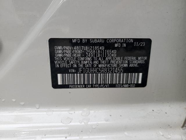 2024 SUBARU IMPREZA RS JF1GUHHC5R8321455